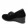 Zapatos casuales de mujer 6011 bufo negro
