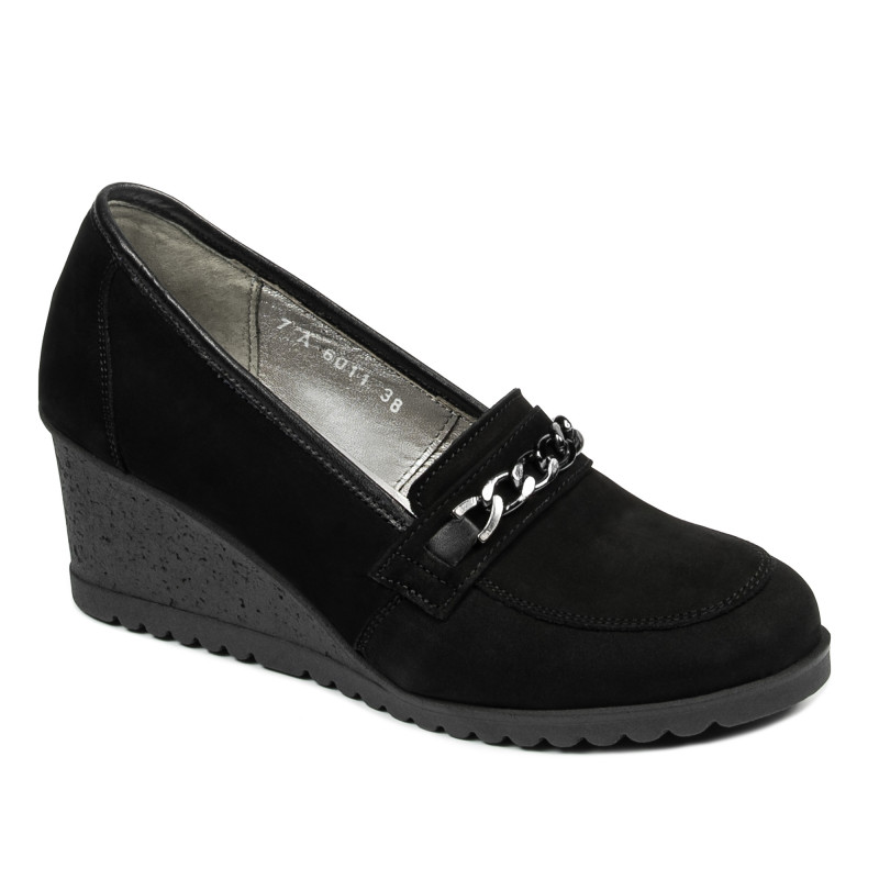 Zapatos casuales de mujer 6011 bufo negro