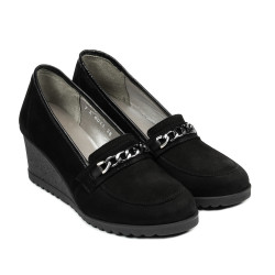 Zapatos casuales de mujer 6011 bufo negro