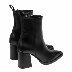 Botines de tacón para mujer 1401 negro