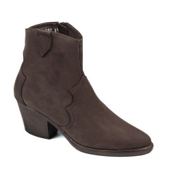 Botines mujer 3367 bufo café 01
