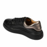 Zapatillas deportivas mujer 6008 negro combinado