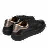 Zapatillas deportivas mujer 6008 negro combinado