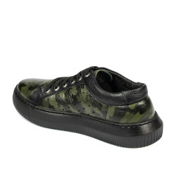 Zapatos casuales/deportivos para hombre 841-1 verde camuflaje