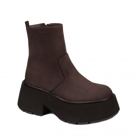 Botines mujer 3393 bufo café