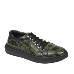 Zapatos casuales/deportivos para hombre 841-1 verde camuflaje