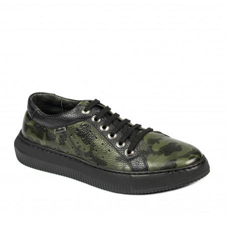 Zapatos casuales/deportivos para hombre 841-1 verde camuflaje