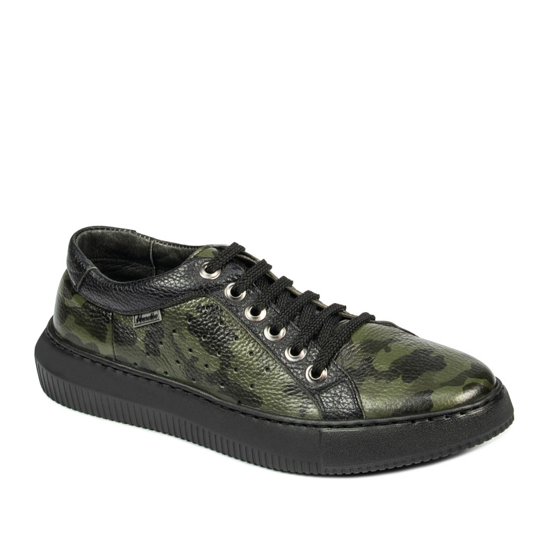 Zapatos casuales/deportivos para hombre 841-1 verde camuflaje