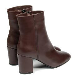 Botines de mujer 1402 burdeos