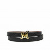 Cinturón mujer 42mc negro caviar