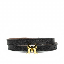 Cinturón mujer 42mc negro caviar