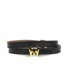 Cinturón mujer 42mc negro caviar