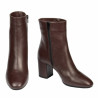 Botines de mujer 1402 burdeos