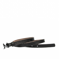 Cinturón dama 42-1mc negro caviar
