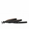 Cinturón dama 42-1mc negro caviar
