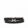 Cinturón dama 42-1mc negro caviar