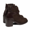 Botas de mujer 3400 bufo café combinado