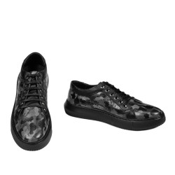 Zapatos casual/deportivos para hombre 841-1 gris camuflaje