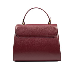 Bolso de mujer de hombro 033g burdeos