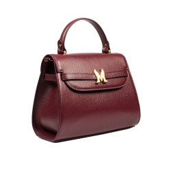 Bolso de mujer de hombro 033g burdeos