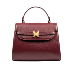 Bolso de mujer de hombro 033g burdeos