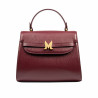 Bolso de mujer de hombro 033g burdeos