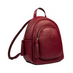 Mochila de mujer 300g burdeos elefante