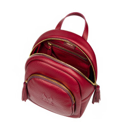 Mochila de mujer 300g burdeos elefante