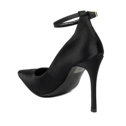 Zapatos elegantes para mujer 1311 satén negro