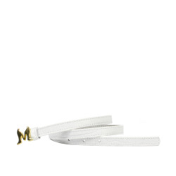 Cinturón mujer 42mc croco blanco