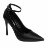 Zapatos elegantes para mujer 1311 satén negro