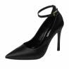 Zapatos elegantes para mujer 1311 satén negro
