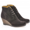 Botines mujer 3230-1 café ante