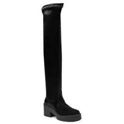 Botas mujer 3405 bufo negro combinado