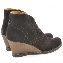 Botines mujer 3230-1 café ante
