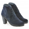 Botas de mujer 3230 terciopelo índigo