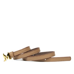 Cinturón mujer 42cm capuchino