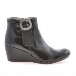 Botines de mujer 238 charol negro