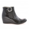 Botines de mujer 238 charol negro