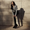 Botas mujer 3405 bufo negro combinado lifestyle