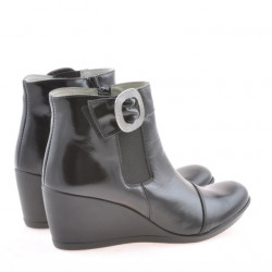 Botines de mujer 238 charol negro