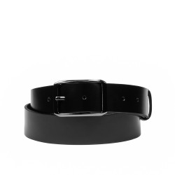 Cinturón hombre 75b negro brillante