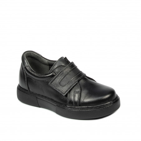 Zapatos para niños 2004-1 negro+gris