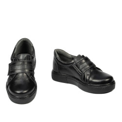 Zapatos para niños 2004-1 negro+gris
