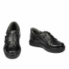 Zapatos para niños 2004-1 negro+gris