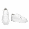 Zapatillas deportivas mujer 6083 blanco
