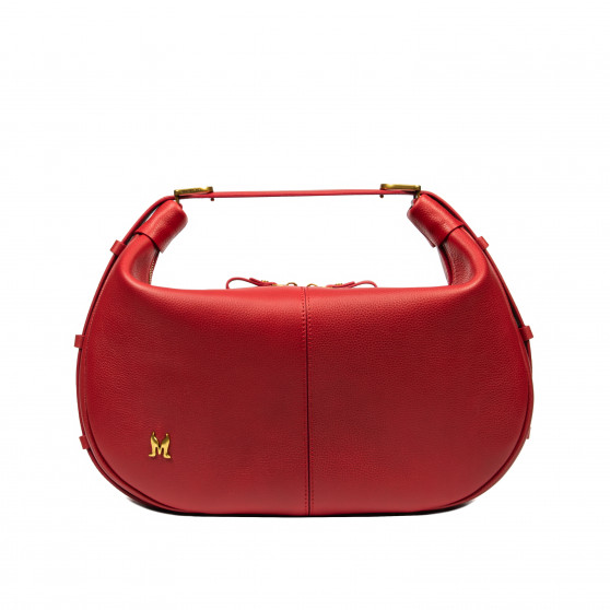 Bolso de mano para dama 038g rojo caviar