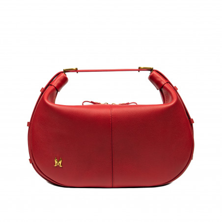Bolso de mano para dama 038g rojo caviar