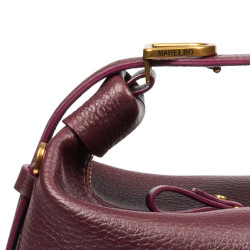Bolso de mano para mujer 037g burdeos