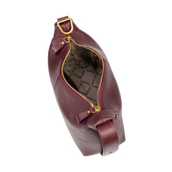 Bolso de mano para mujer 037g burdeos